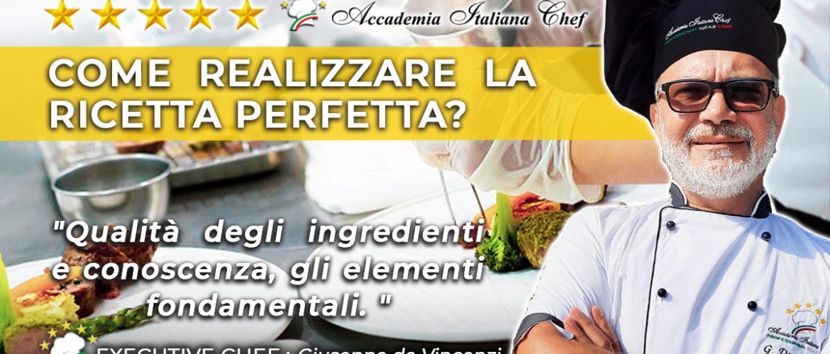 segreti in cucina con lo Chef Giuseppe De Vincenzi