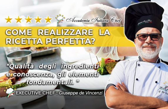 segreti in cucina con lo Chef Giuseppe De Vincenzi