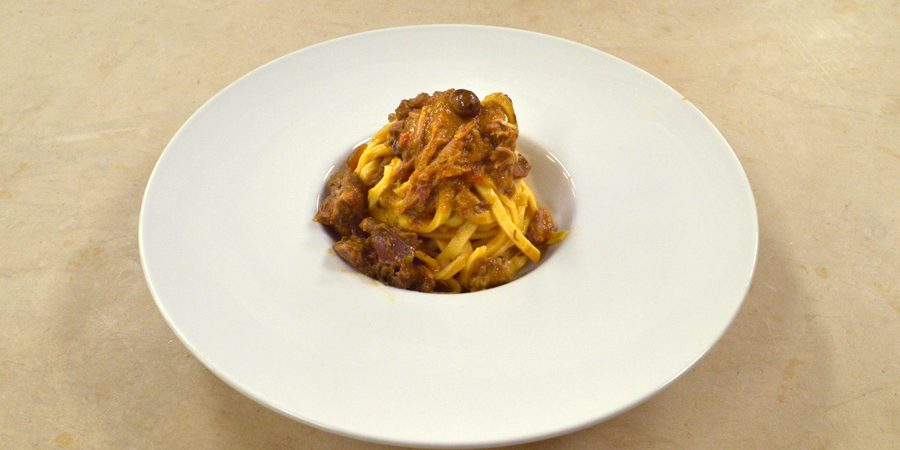 Tagliatelle fatte in casa con Nana