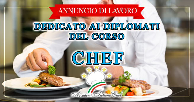 CASTEL GUELFO - BOLOGNA | Cercasi Chef diplomato Accademia Italiana Chef