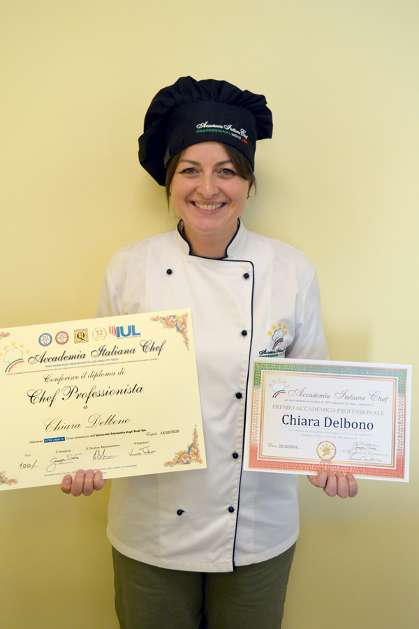 DSC_0008 Chiara Del Bono, diplomata del corso di Chef Professionista