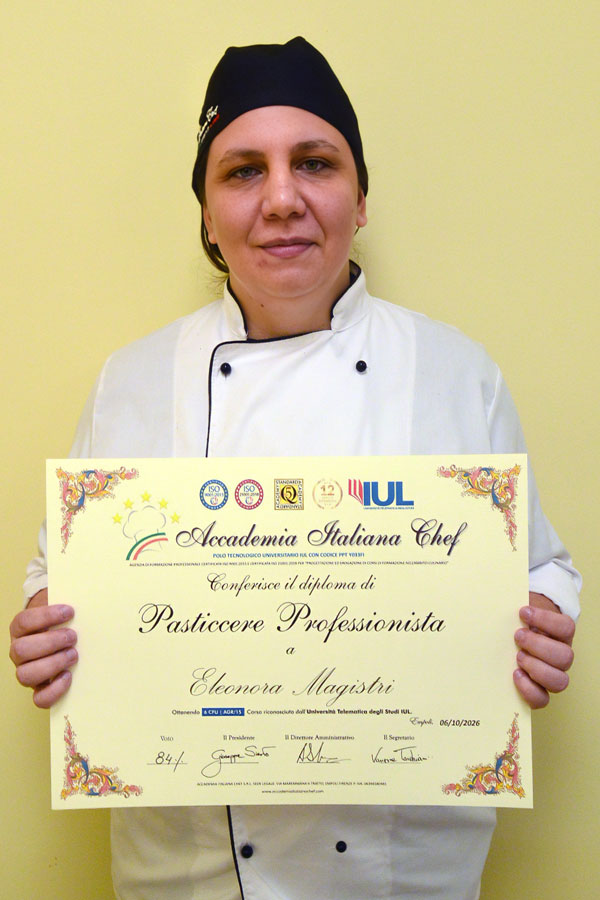 DSC_0898 Eleonora Magistri, diplomata del corso di Pasticcere Professionista