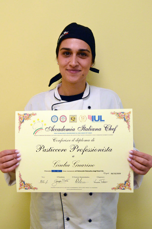 DSC_0902 Giulia Guarino, diplomata del corso di Pasticcere Professionista