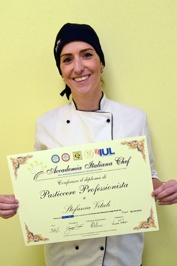 DSC_0906 Stefania Vitali, diplomata del corso di Pasticcere Professionista